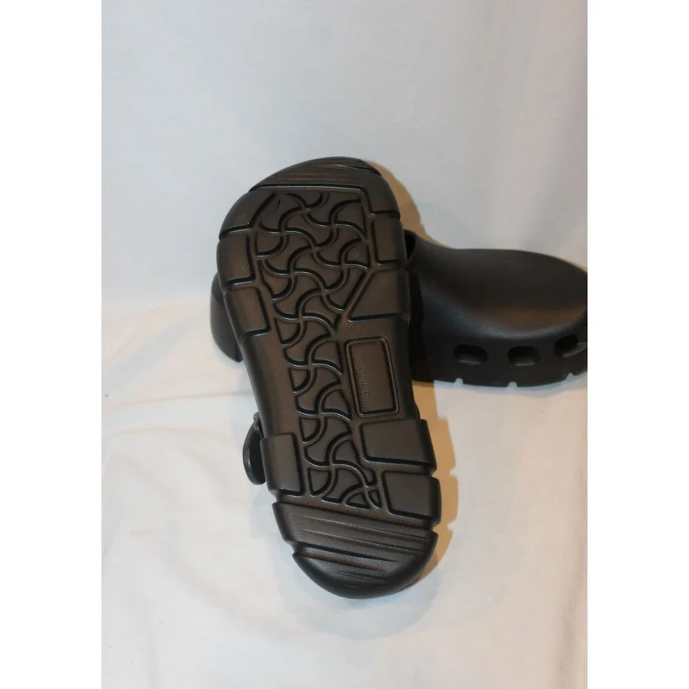 BIRKENSTOCK MEN'S BIRKI FLOW EVA CLOGS BLACK NEW EU 44 REGULAR US 11